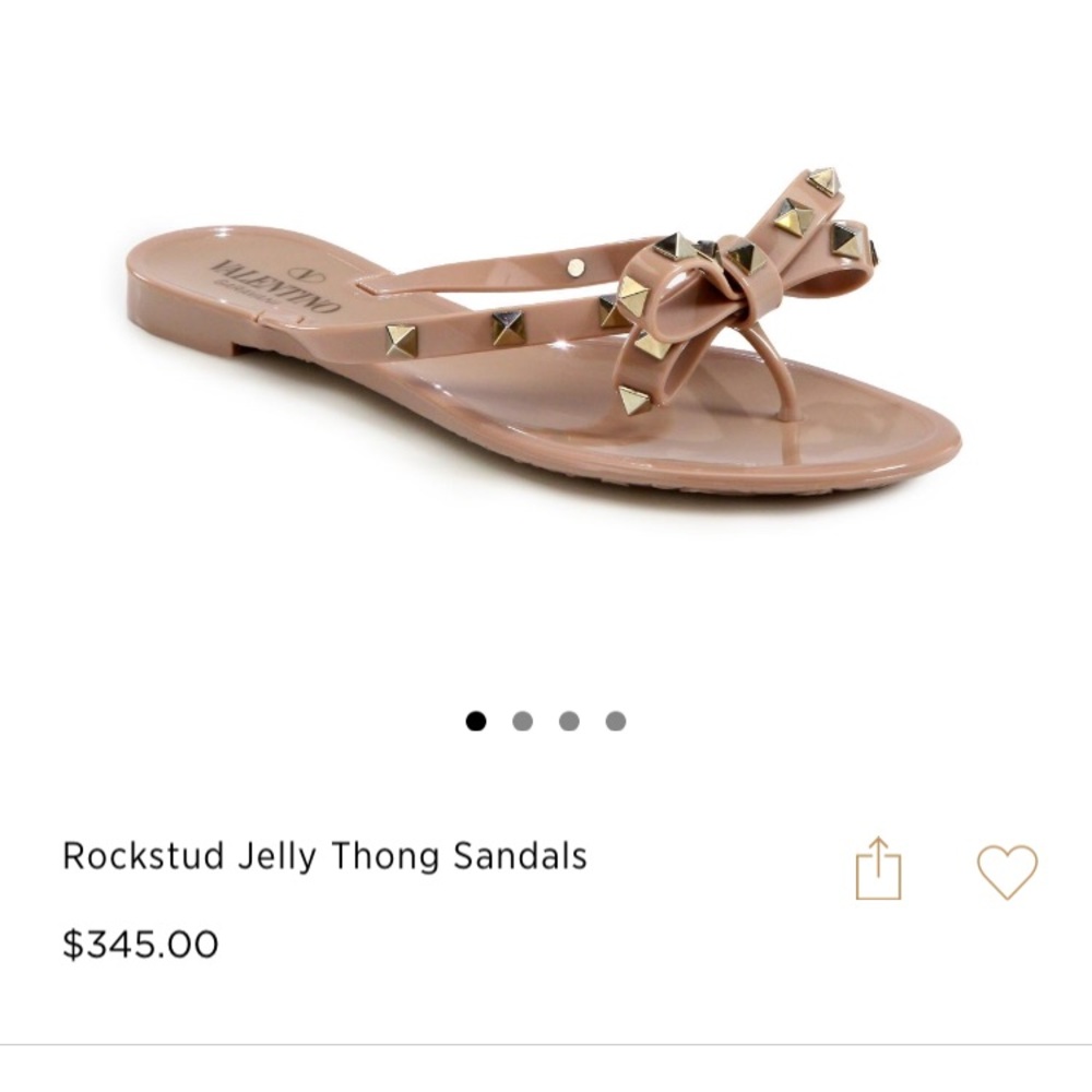 🚫SOLD🚫Valentino Rockstud Flip Flops